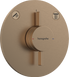 Смеситель для душа скрытого монтажа HANSGROHE DUOTURN S 75418140, бронза сатин 94650 фото 2