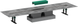 Монтажный комплект для каналов HANSGROHE UBOX UNIVERSAL 56026180, нержавеющая сталь 800004283 фото 1