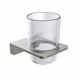 Склянка для ванної кімнати VOLLE SOLO 2510.220102, нікель 82886 фото 1