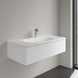 Умывальник накладной VILLEROY & BOCH ANTAO 4A76A2R1, 100x50см, без перелива, с отверстием под смеситель, Ceramic Plus, белый глянцевый 800005732 фото 2