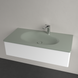 Умивальник накладний VILLEROY & BOCH ANTAO 4A76ABR8, 100x50см, з прихованим переливом, з отвором під змішувач, Ceramic Plus, зелений 800005682 фото 3