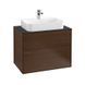 Тумба под раковину VILLEROY & BOCH FINION F34100PD, черный 800005632 фото 2