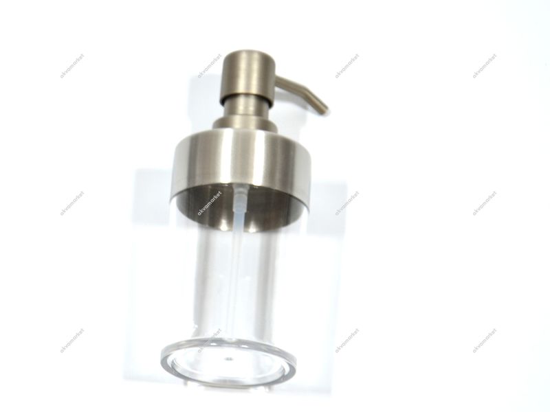 Дозатор жидкого мыла RJ WARSAW RJAC022-02NI, серебристый 82416 фото