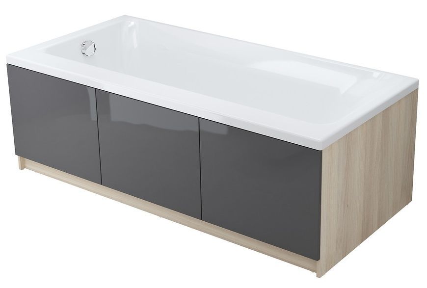 Ванна с ножками CERSANIT SMART S301-116, 170x80 R, белый 80000001514 фото