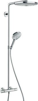 Душевая система с термостатом HANSGROHE RAINDANCE SELECT 27133400, хром с белым 45953 фото