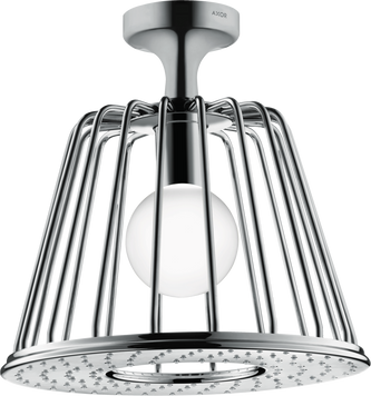Верхний душ LampShower 275 1jet AXOR LAMPSHOWER NENDO 26032000, с потолочным подсоединением 39025 фото