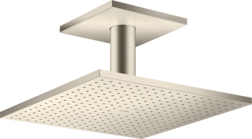 Верхний душ 300/300 2jet AXOR SHOWER SOLUTIONS 35320820, с потолочным подсоединением, никель 800005213 фото