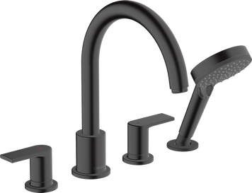 Смеситель на борт ванны HANSGROHE VERNIS SHAPE 71459670, черный матовый 86618 фото