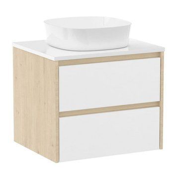 Тумба с умывальником IMPRESE NETKA f3271Dr, дуб 74040 фото