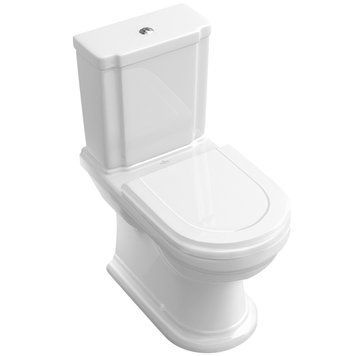 Унитаз-компакт VILLEROY & BOCH HOMMAGE 666210R1, белый 42037 фото