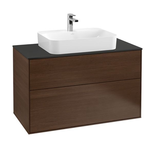 Тумба под раковину VILLEROY & BOCH FINION F35100PD, черный 800005633 фото