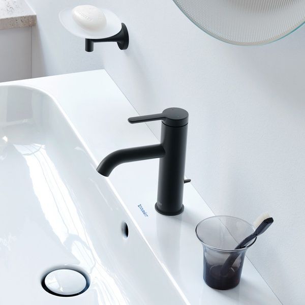 Змішувач для умивальника DURAVIT C.1 C11020001046, чорний матовий 800006124 фото