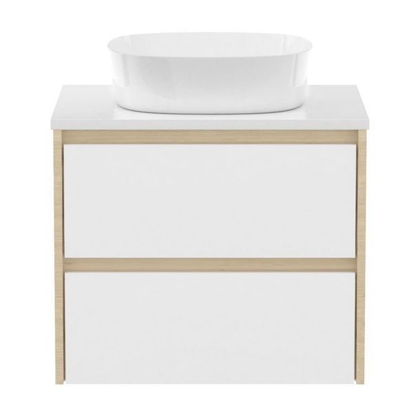 Тумба з умивальником IMPRESE NETKA f3271Dr, дуб 74040 фото