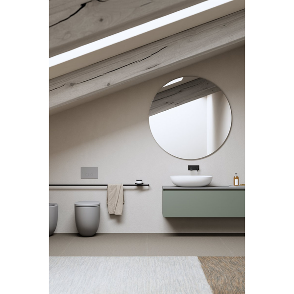 Унитаз напольный безободковый NIC DESIGN MILK 3716003, белый матовый 99371 фото