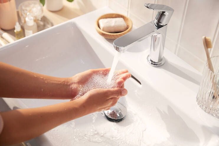Смеситель для раковины HANSGROHE REBRIS S 72520000 800004034 фото