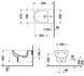 Биде подвесное DURAVIT DURAVIT NO.1 2279150000, Basic 800006224 фото 2