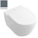 Унитаз подвесной VILLEROY & BOCH SUBWAY 2.0 5614R0i4, CeramicPlus DirectFlush, 800005883 фото 1
