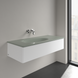 Умивальник накладний VILLEROY & BOCH ANTAO 4A77L3R8, 120x50см, без переливу, без отвору під змішувач, Ceramic Plus, зелений 800005683 фото 2