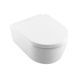 Унітаз підвісний VILLEROY & BOCH AVENTO 5656HRR1, Direct Flush с крышкой SoftClose, білий 59785 фото 1