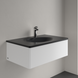 Умывальник накладной VILLEROY & BOCH ANTAO 4A7584R7, 80x50см, со скрытым переливом, с отверстием под смеситель, Ceramic Plus, черный матовый 800005583 фото 2