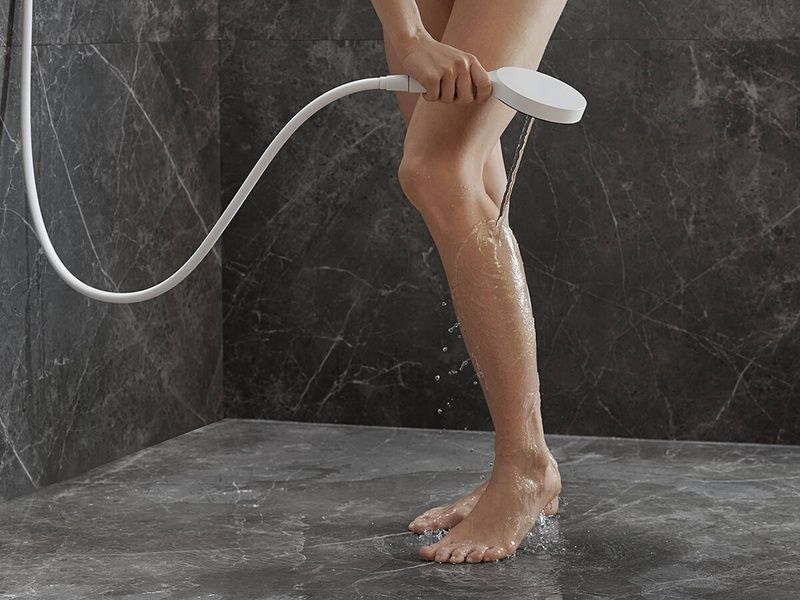 Гарнітур душовий HANSGROHE RAINFINITY 26852700, білий 68569 фото