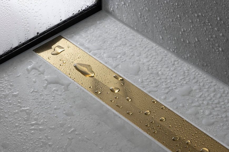 Решетка душевого трапа HANSGROHE RAINDRAIN FLEX 56053800, нержавеющая сталь сатин 800004384 фото