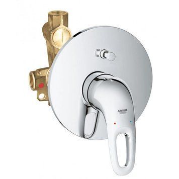 Смеситель для ванны GROHE EUROSTYLE 33637003 58383 фото