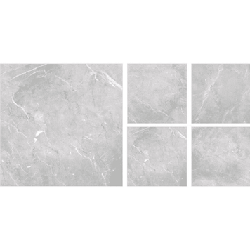 Керамическая плитка INSPIRO Palazzo Light Grey PZ6003, 600x600 80434 фото