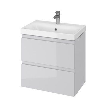 Тумба с умывальником CERSANIT MODUO UN509-043, B05 SLIM 60, серый 80000003214 фото