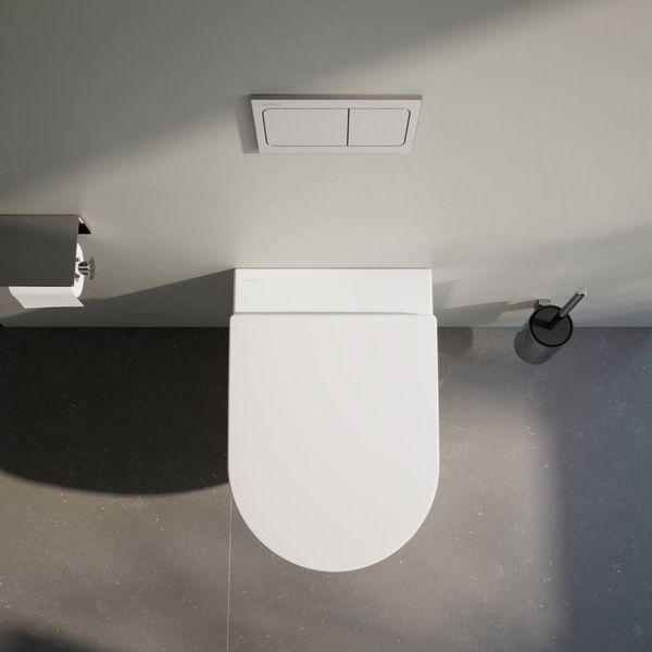 Rimless/Silent Flush подвесной унитаз в комплекте с сиденьем slow closing LAUFEN PRO X H8668600000001, белый 103654 фото