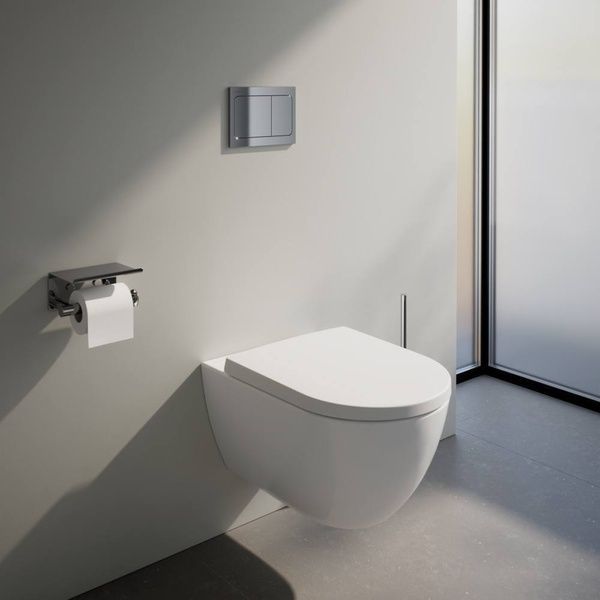 Rimless/Silent Flush подвесной унитаз в комплекте с сиденьем slow closing LAUFEN PRO X H8668600000001, белый 103654 фото