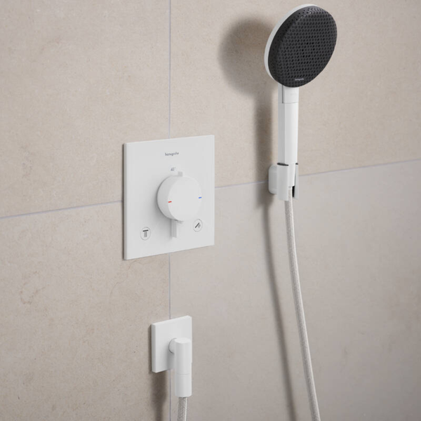 Душовий гарнітур HANSGROHE RAINDANCE ALIVE 24611700, білий матовий 100502 фото