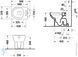 Унитаз напольный DURAVIT DURAVIT NO.1 2184010000, Rimless Basic 800006225 фото 2