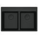 Кухонна мийка FRANKE MARIS MRG 620 TL Black Edition 114.0720.010, чорний матовий 800006775 фото 1