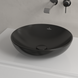 Умивальник на стільницю VILLEROY & BOCH LOOP & FRIENDS 4A4601S5, d42, CeramicPlus, чорний матовий 800005584 фото 2