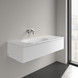 Умывальник накладной VILLEROY & BOCH ANTAO 4A77L3R1, 120x50см, без перелива, без отверстия под смеситель, Ceramic Plus, белый глянцевый 800005734 фото 2