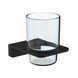 Склянка для ванної кімнати VOLLE SOLO 2510.220104, чорний 80970 фото 1
