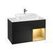 Тумба під раковину VILLEROY & BOCH FINION G371HFPD, чорний 800005634 фото 1