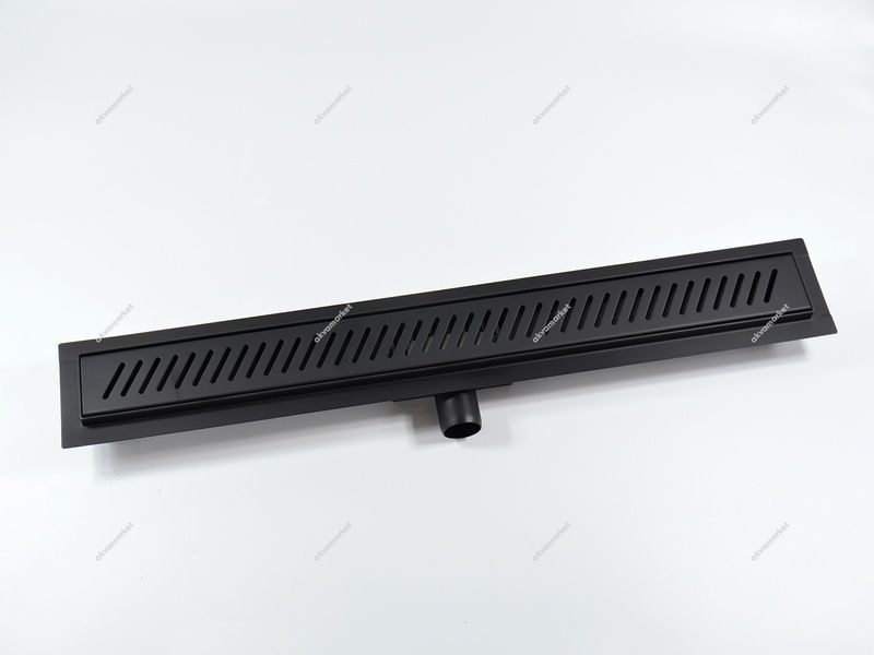 Душевой трап линейный IMPRESE i-FLOW 700 мм d44700SB07, черный 83285 фото