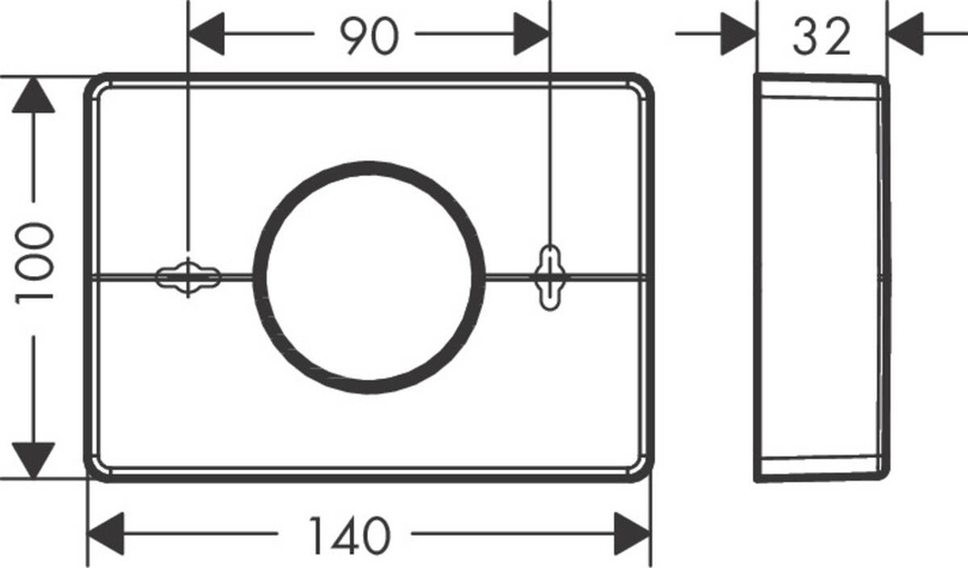 Держатель для гигиенических пакетов HANSGROHE ADDSTORIS 41773000 85431 фото