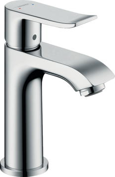 Смеситель для раковины без донного клапана HANSGROHE METRIS 31186000 53831 фото
