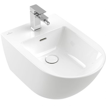 Биде VILLEROY & BOCH SUBWAY 3.0 44700001, 37,5x56см, белый глянцевый 83068 фото