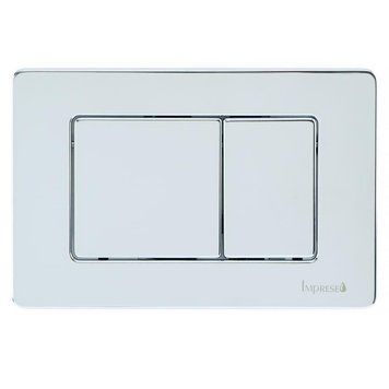 Смывная клавиша IMPRESE i-FRAME i7112SC, хром 77453 фото