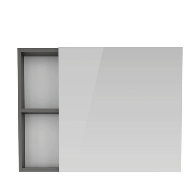 Зеркальный шкаф RJ ATLAS 80x60 RJFU005-09GR, серый 88594 фото