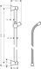 Штанга для душу зі шлангом для душу HANSGROHE UNICA 27617000 48057 фото 2