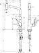 Змішувач для кухонної мийки HANSGROHE METRIS SELECT 14884000 50251 фото 2