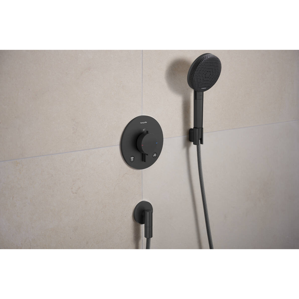 Змішувач прихованого монтажу HANSGROHE ECOSTAT COMFORT 33715340, чорний матовий хром 100543 фото