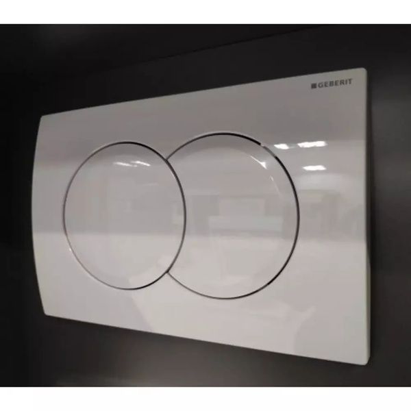 Смывная клавиша GEBERIT DELTA01 115.107.11.1, белый 88260 фото