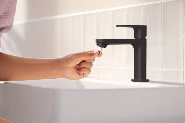 Смеситель для раковины HANSGROHE REBRIS S 72520670, черный матовый 800004036 фото