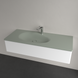 Умывальник накладной VILLEROY & BOCH ANTAO 4A77LBR8, 120x50см, со скрытым переливом, с отверстием под смеситель, Ceramic Plus, зеленый 800005685 фото 3
